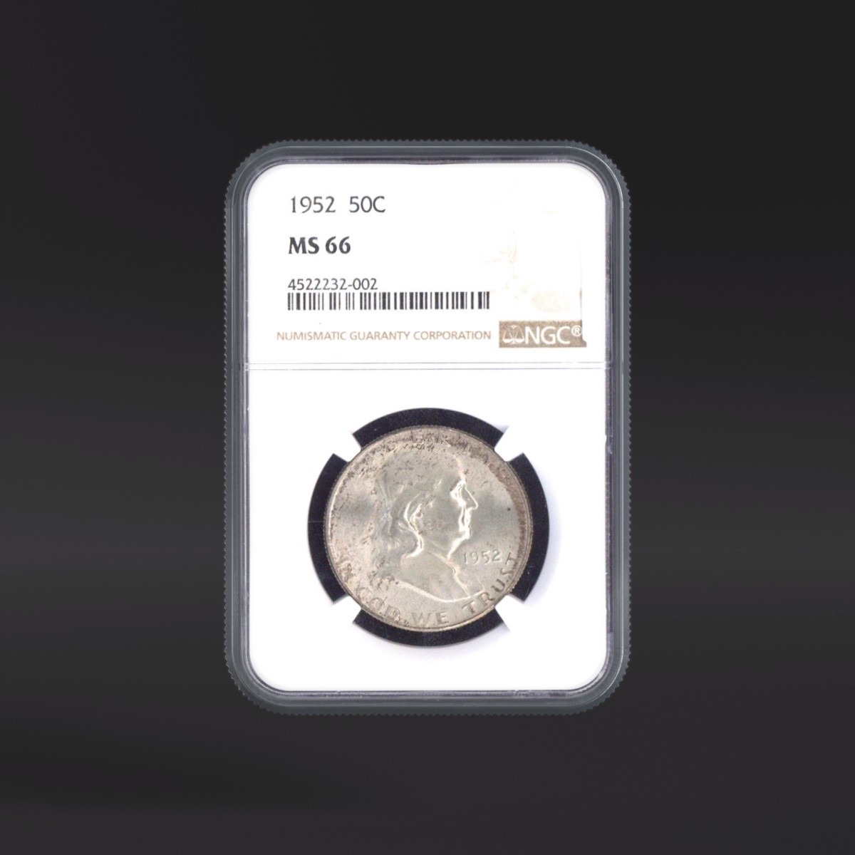 1952 50 Cents NGC MS66 - US NGC MS66